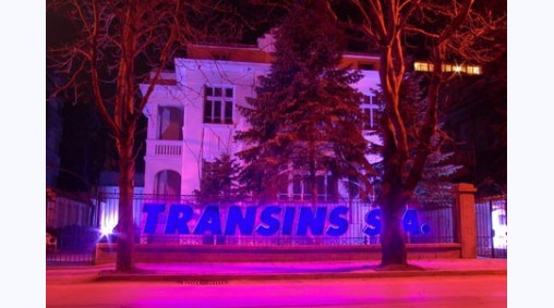 Transins S.A. (втори проект), гр. Варна - Обемни светещи букви