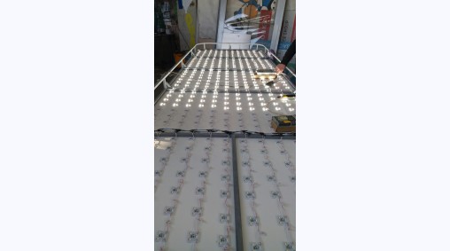 Технохит, до ЖП гара, гр. Варна - Светеща рекламна табела от винил