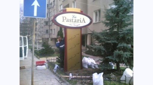 La Pastaria, Рекламна агенция TSA - Рекламен тотем